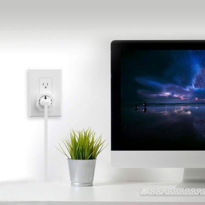 1 Pack European to US Plug Adapter,  EU to US Adapter, Europe to USA Travel Converter for Most of EU Spain France Type C E F Plugs to America